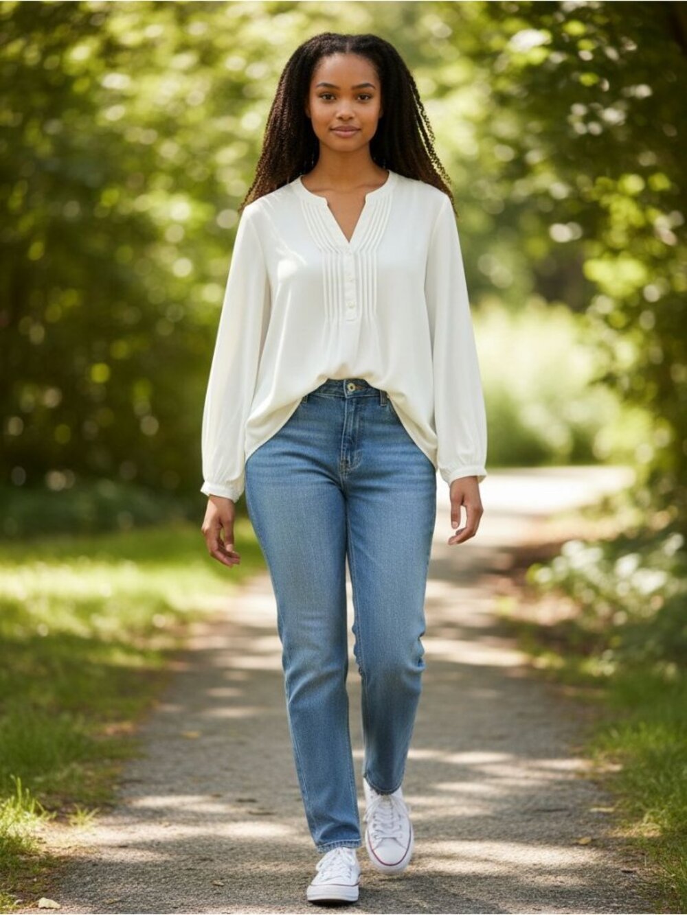 Torrid Womens Ivory Pintuck Long Sleeve Blouse Sheer 1 Lightweight Polyester